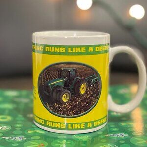 Vintage John Deere Coffee Mug  Excellent Condition